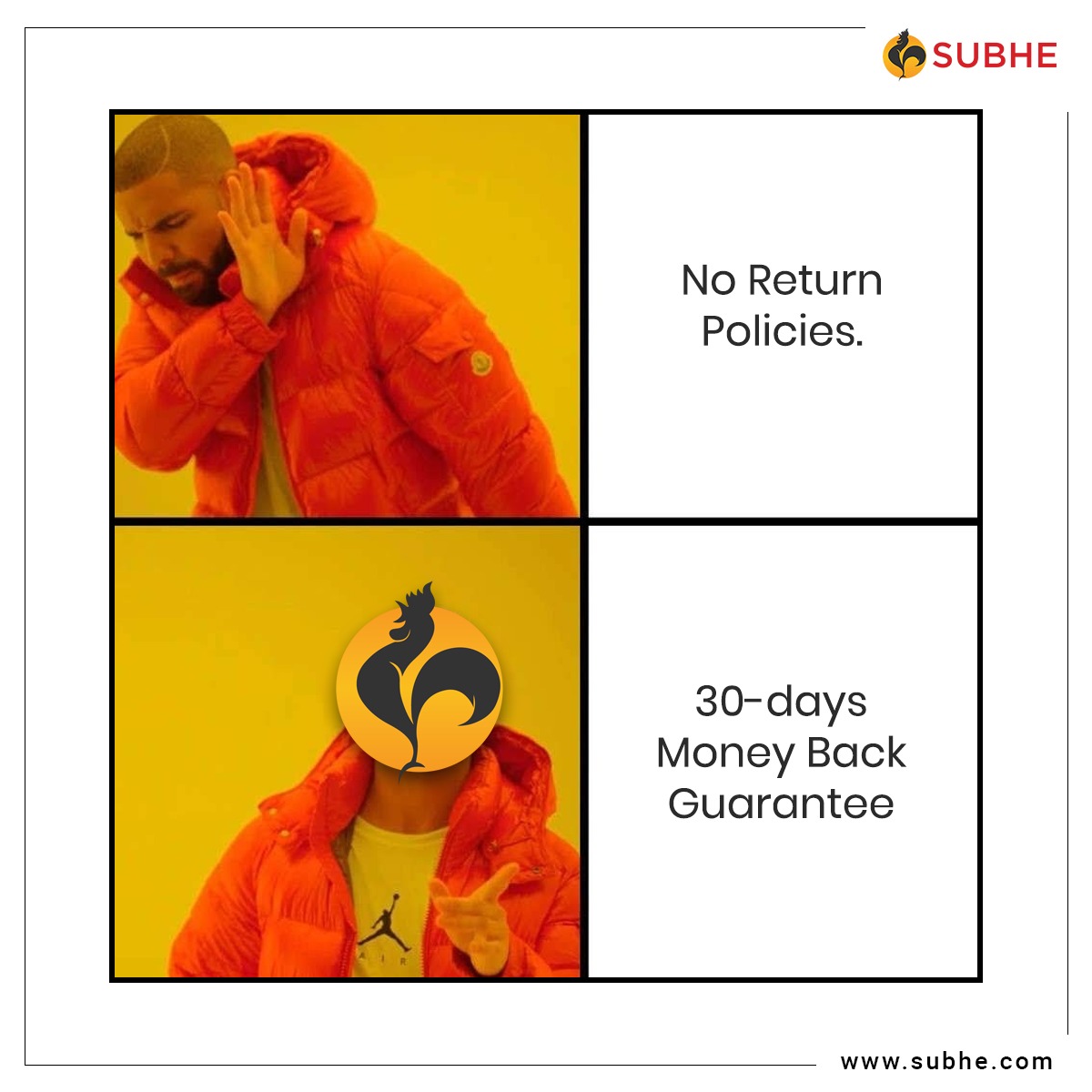 subhelearning's tweet photo. Education ki kasam!π
.
.
#meme #moneyback #guarantee #30days #subheelearning #elearning2020 https://t.co/S0pjr1Vrl6