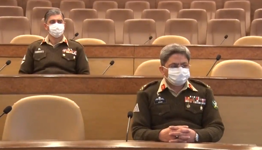 appcsocialmedia's tweet photo. (4/7)
.....Deliberating upon recent surge in #CFVs by the Indian Army, forum resolved to take all measures necessary to protect innocent population living along LOC from Indian firing deliberately targeting civil population..... @OfficialDGISPR
#APPNews https://t.co/qVrYjpJkBJ