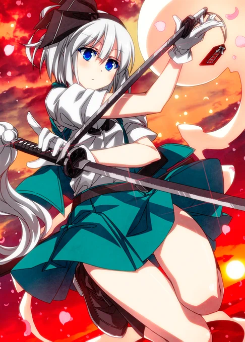 頑張る妖夢ちゃん!
#11月24日はいい庭師の日 