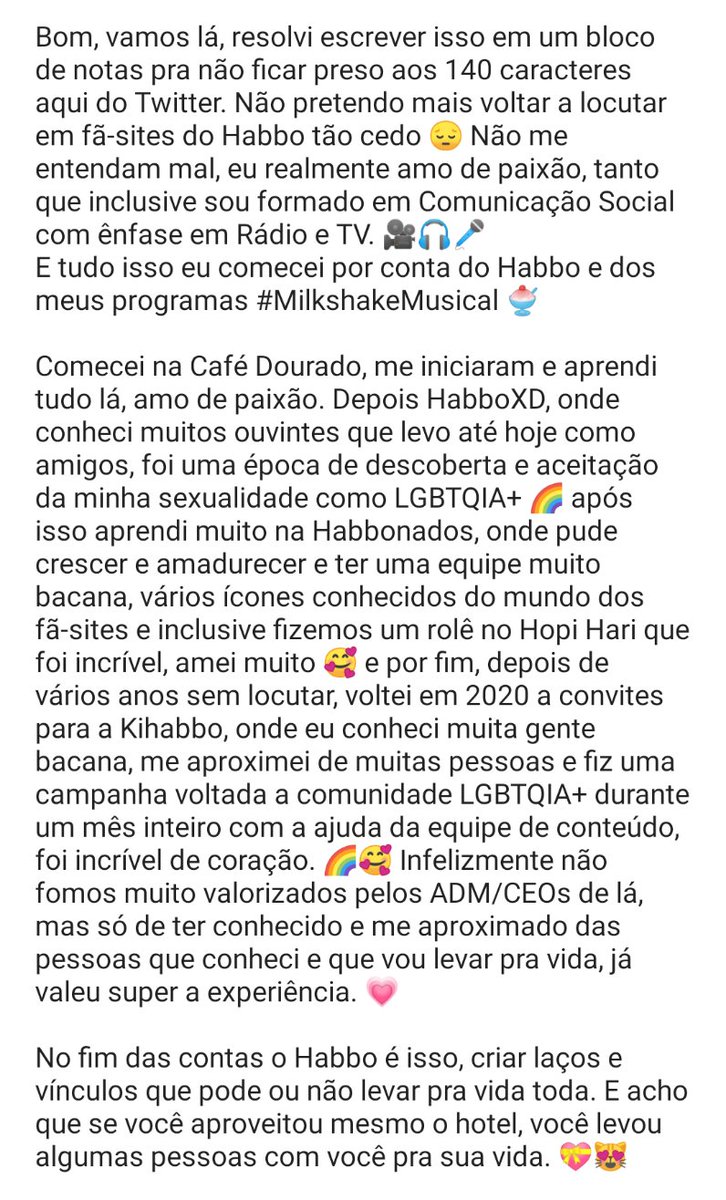 _Erick100's tweet photo. Oi gente, apareci aqui só pra deixar esses avisos a quem interessar. Estou "parando" com essa rede social quem quiser me acompanhar pode me seguir no meu outro perfil @coldryck 💝🥰 Ainda vou aparecer aqui as vezes divulgando/avisando algo, mas não com frequência ok? Amo vcs 🙈🥺 https://t.co/GNTdQA4qK2