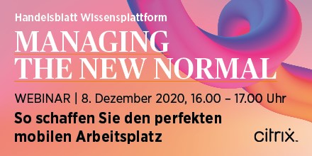 Die Arbeit im #Homeoffice läuft für viele besser, als sie es sich vor der #Coronakrise vorstellen konnten, aber ist der Heimarbeitsplatz immer optimal? Die <a href="/Handelsblatt/">Handelsblatt</a> Wissensplattform schaut sich das genau an. Seien Sie beim Webtalk dabei! veranstaltungen.handelsblatt.com/managing-the-n… 
#NewNormal