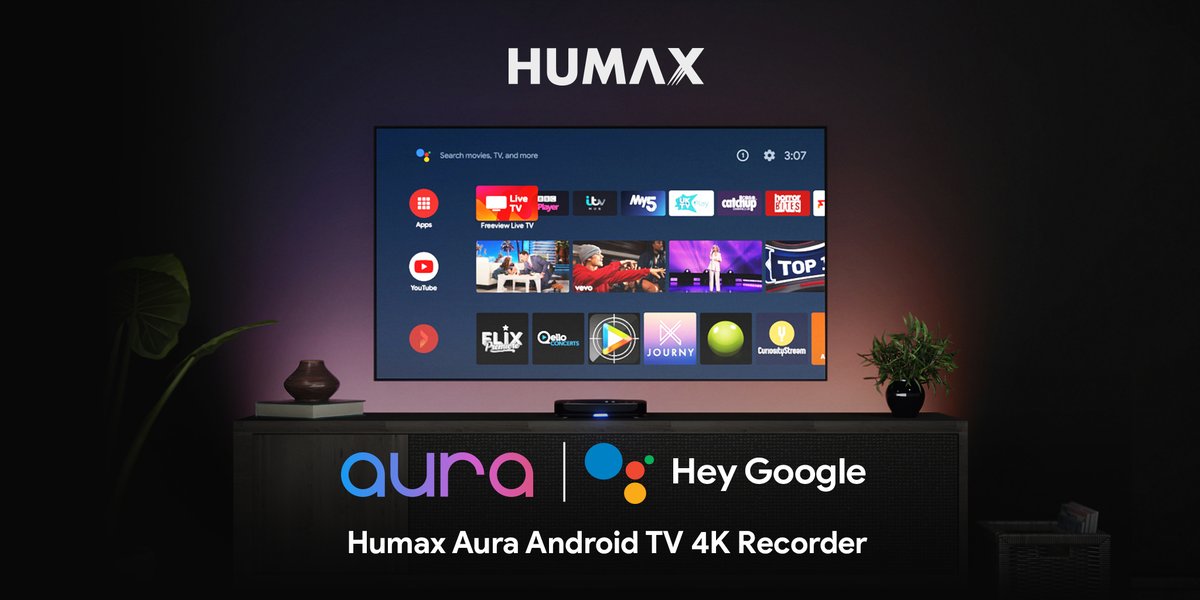 The NEW @HumaxUK UK Aura UHD Android TV Recorders have landed! 🤩 Available to buy online with 1TB or 2TB storage, &amp; a range of connectivity options! Shop online: euronics.co.uk/catalogue/set-… or ask your local #EuronicsUK store for advice: euronics.co.uk/store-finder #TheHomeOfElectricals