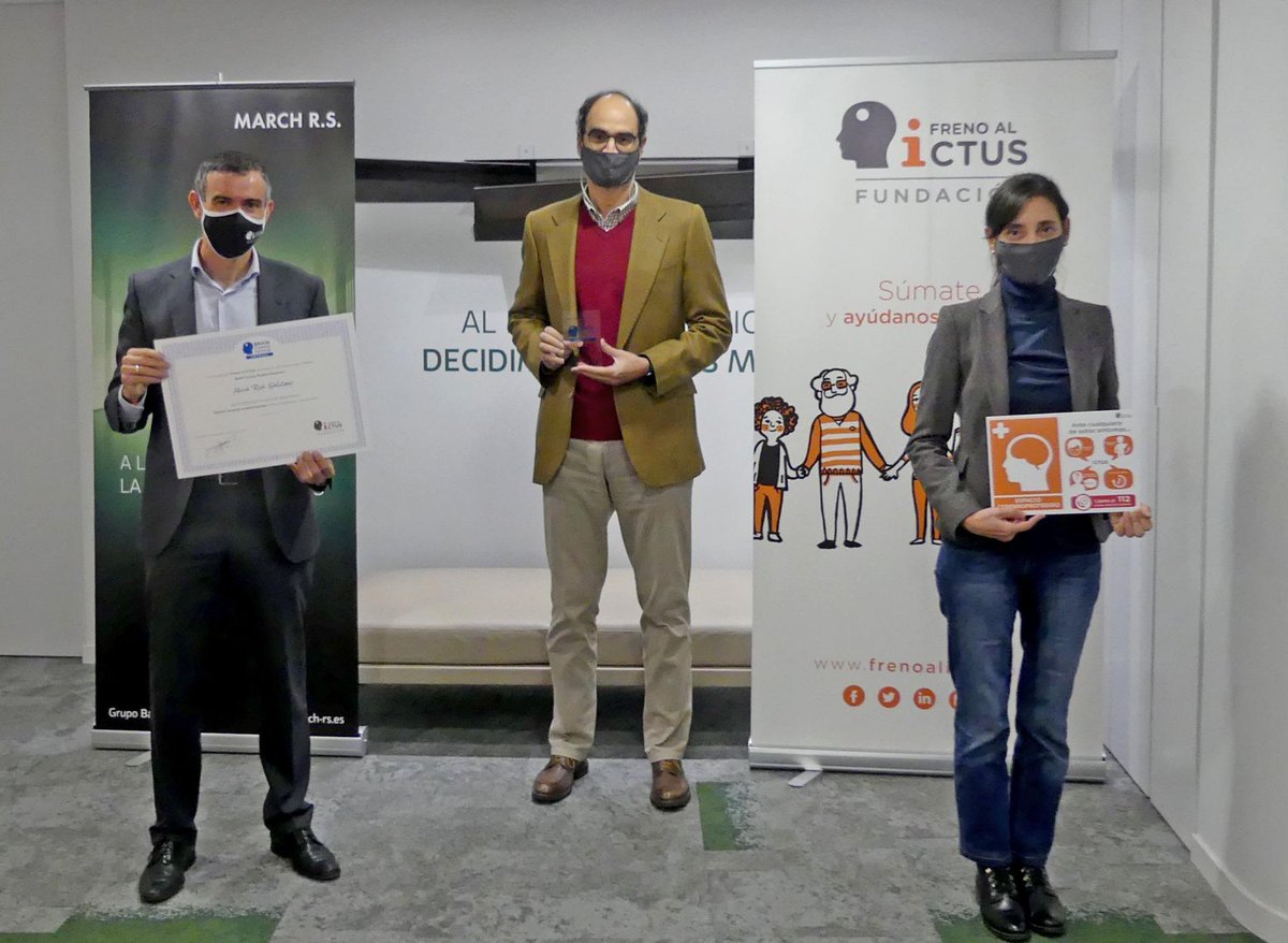 frenoalictus's tweet photo. MARCH R.S. recibe el sello #BrainCaringPeople y se certifica como #EspacioCerebroprotegido, por implantar entre el 75% de su plantilla esta formación online. 🧠👏
Más información👉 https://t.co/jjcx47hys3
#FundaciónFrenoAlIctus #MarchRS https://t.co/Tk2WTY6xvS