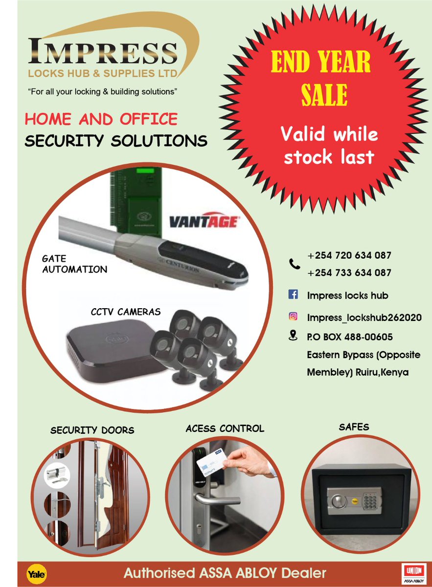 hub_locks's tweet image. Tell a friend to tell a friend
0720634087
0733634087