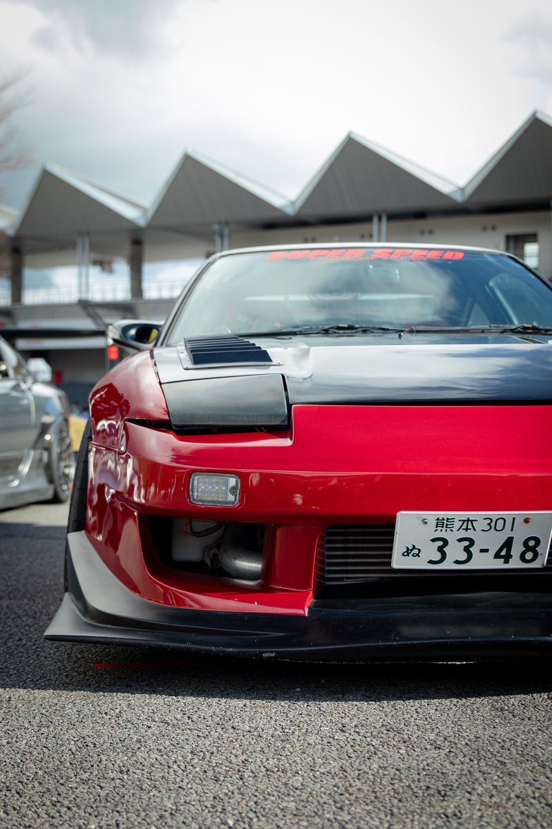 180SX × Garage Mak #世界の梅田 さんの紅鮫 #ガレージマックはいいぞ