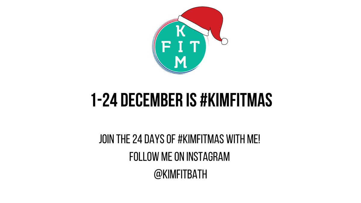 KimFitBath's tweet photo. Join me from 1-24 December for #KimFitMas
It's all happening on Instagram...
Click here to follow me: https://t.co/mjODMzsjLI #getbathrunning @bathhalf @hannahtherunner https://t.co/I4SEt96j50