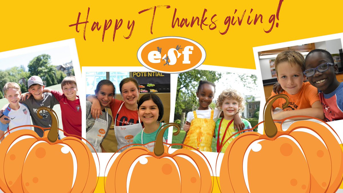 esfcamps's tweet photo. Gratitude is the best attitude 🦃🥧 #ESF #Thanksgiving #grateful https://t.co/lpaLVZEYwE
