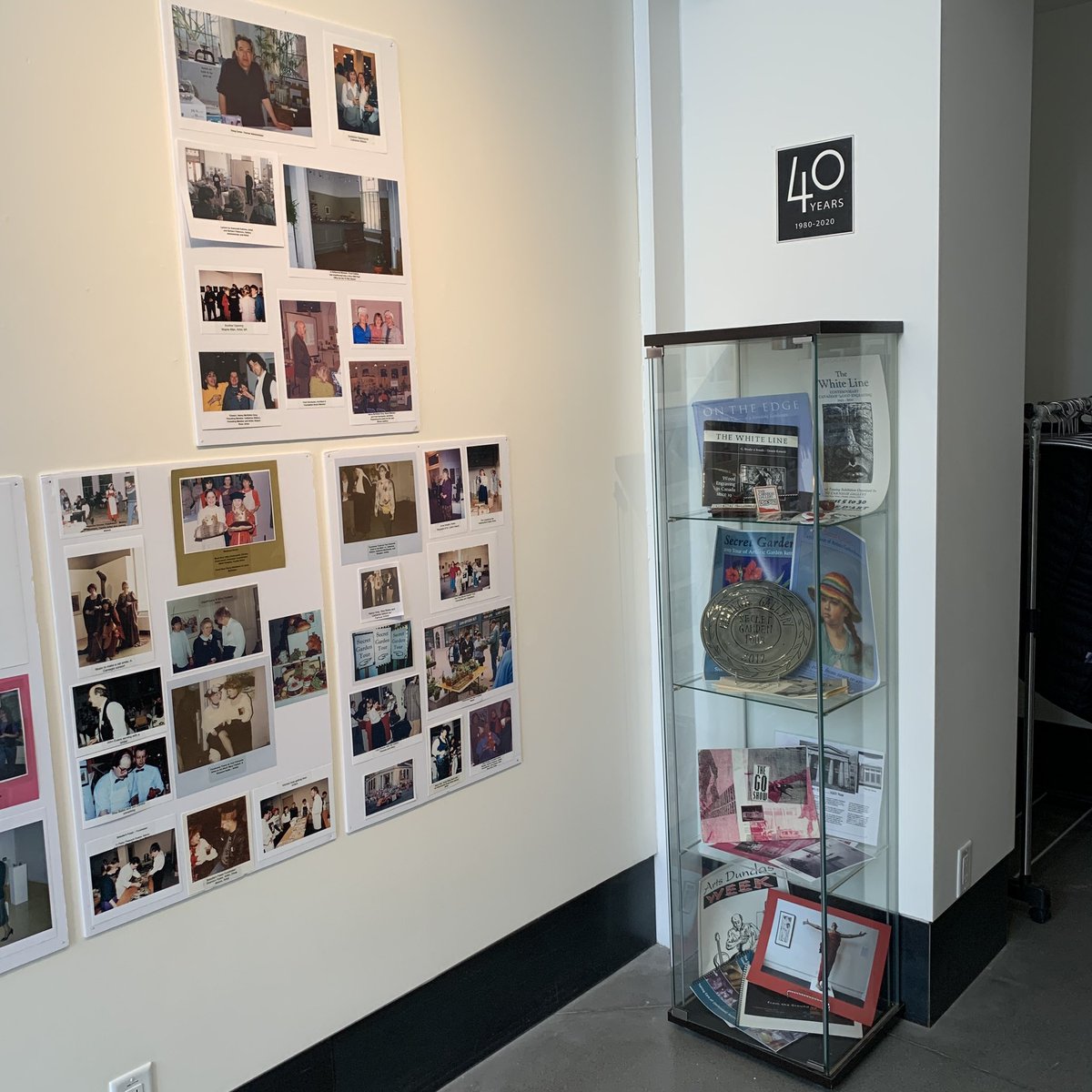 Have you seen the ‘Carnegie Through the Years’ #exhibition on now in The Barber Atrium? In honour of our 40th Anniversary, this exhibition displays the people, exhibitions, and events that make up the wonderful history of this great place. On view until January 16th.