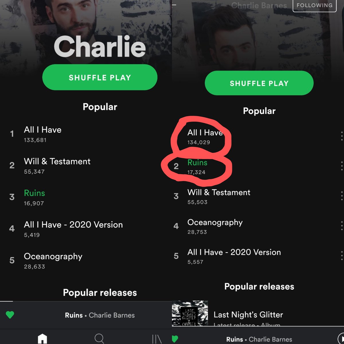 pezisdead's tweet image. I&apos;m so proud of us guys 🥺
#charliebarnes #oceanography #lastnightsglitter #bastille