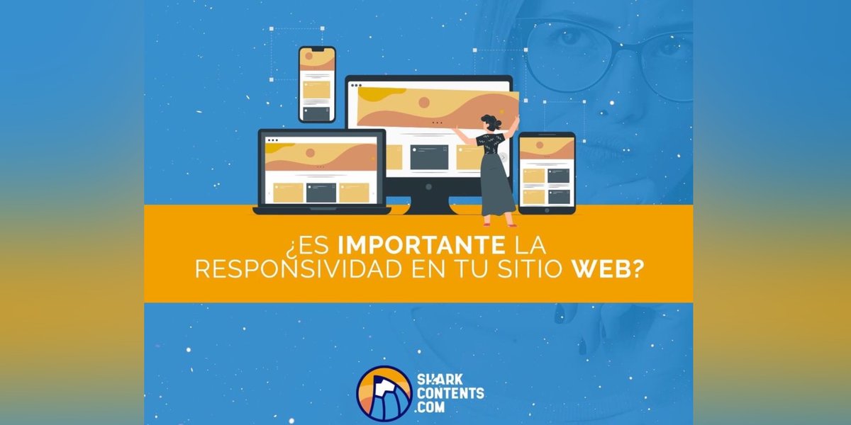 ContentsShark's tweet photo. ¿Es importante la responsividad en tu sitio web? 🤔

El Diseño Web Responsivo se refiere a la capacidad de que un sitio web se adapte al tamaño de cualquier dispositivo
.
#sharkcontents #seo #españaseo #alicanteseo #marketingdigital #marketingdigitalespaña #contenidoseo https://t.co/2rSx5nt6pC