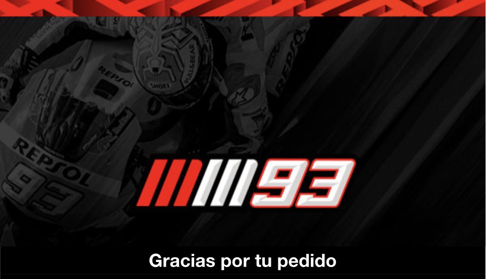 maxi9373's tweet photo. @silviacarpy93 @FanClubMM93 Attendo pacco in arrivo per domani! 
😍😍😍💪🏻💪🏻💪🏻👍🏻
#IAM93 #marquezstyle https://t.co/Dx1BDPOMbq