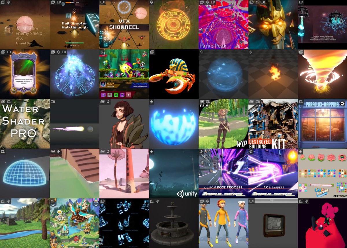 AmplifyCreates's tweet photo. What's being created with #AmplifyShaderEditor for #Unity3d? Check out what @ArtStationHQ users are working on. Really cool seeing that a lot of them share the shader source, awesome place to learn!
Share your own #ASETips
Check it out: https://t.co/U1vJjHAmxf https://t.co/4QIa9LIRxW