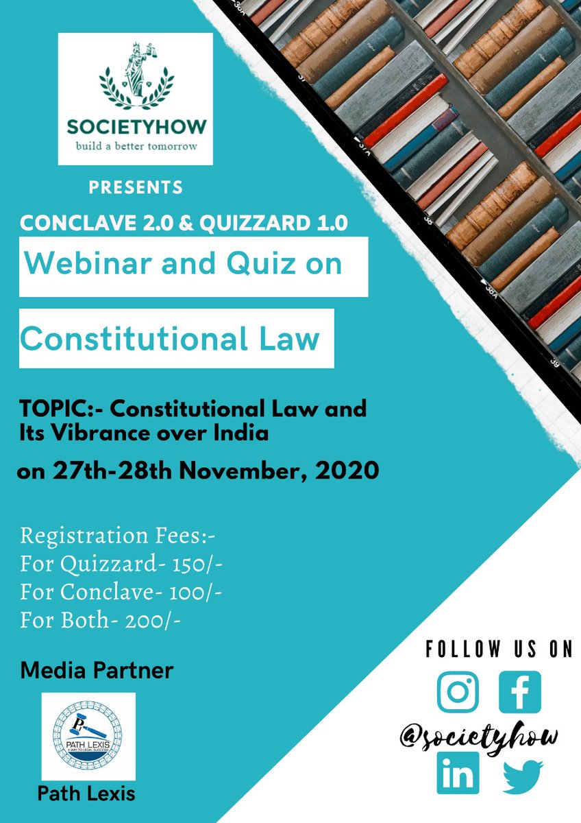 Societyhow1's tweet photo. Click the link below to register👇👇
https://t.co/FXLL11kPnK
.
.
.
#ConclaveSeries #QuizzardSeries #SocietyHow #Webinar #Quiz #Professionalism https://t.co/6SygxaNzWF