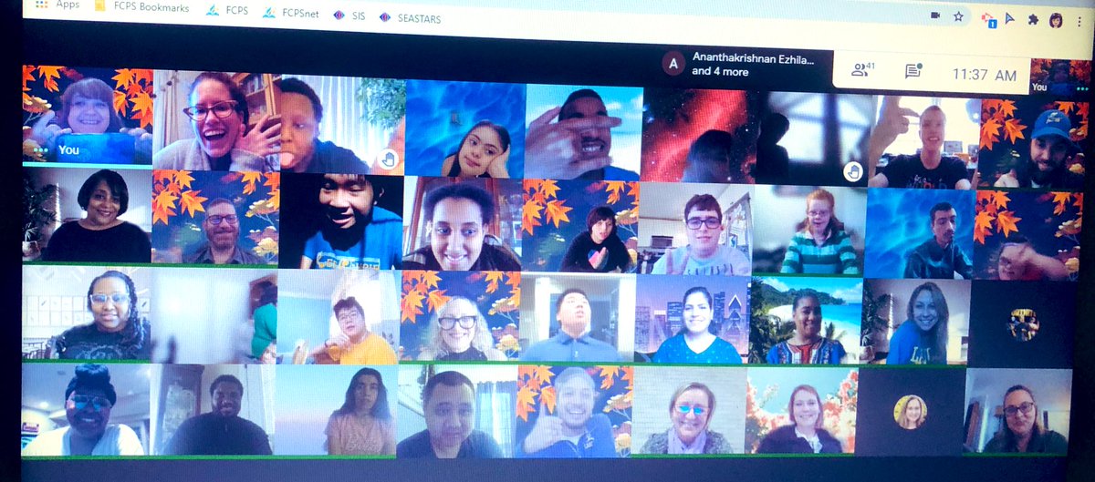 LancersUnified's tweet photo. Day of Thanks was virtual this year, but the CATB teachers are so grateful for our students! #bestjobever #lancersunite @JohnLewisPACE https://t.co/jFBKhDvkVK