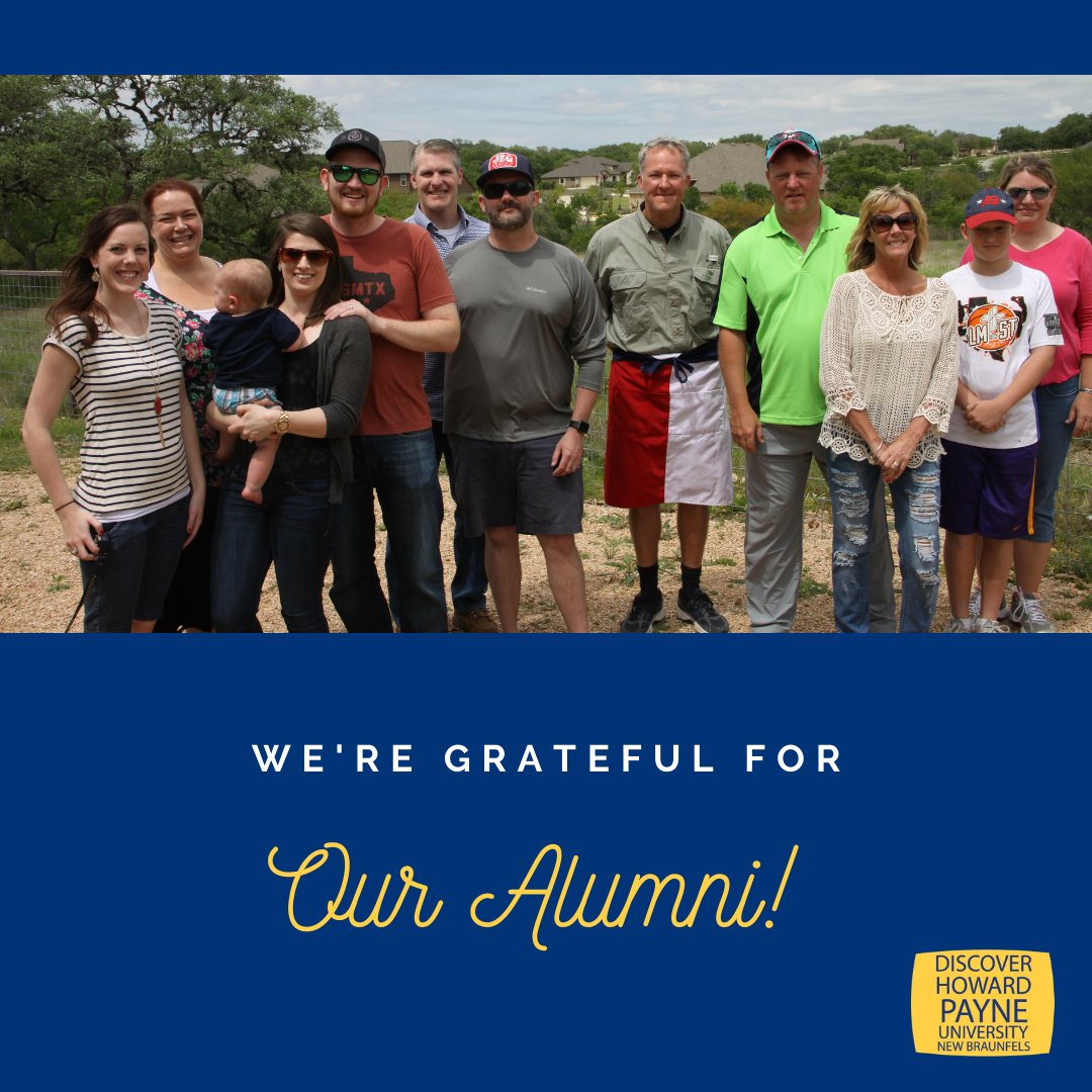 HPUNB's tweet photo. We're proud of our almost 100 local alumni! We're grateful so many of our community leaders and friends have chosen HPU NB to advance their career goals by joining the HPU Family! #hpunb #alumni #mba #innewbraunfels https://t.co/F18Hc8RTCZ