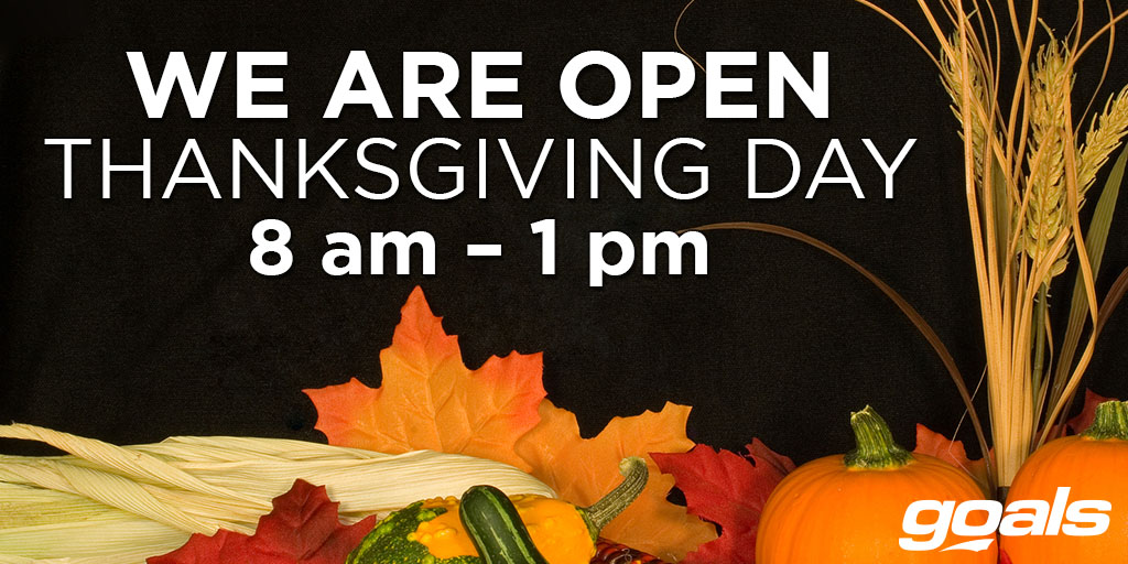 GoalsRancho's tweet photo. Come spend your Thanksgiving with us! 

We are open from 8am - 1pm!

Book your field before it's too late (909) 774-1130!

#GoalsSoccer https://t.co/XwgFlBX2yb