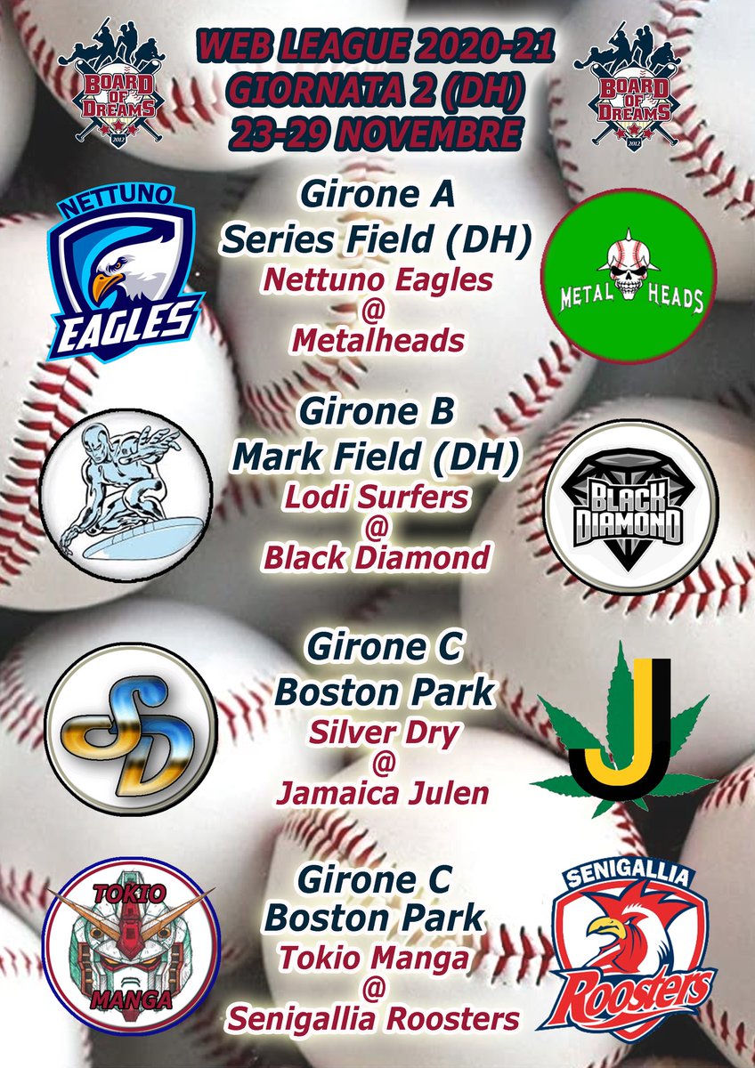 WebLeagueBoD's tweet photo. Il programma della seconda giornata della Web League @BoardOfDreamS https://t.co/4IwVU6SWQK