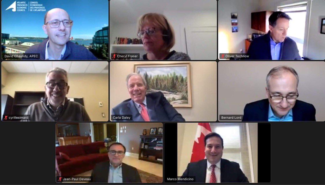 marcomendicino's tweet photo. Today, I participated in a round table with Atlantic Immigration stakeholders and businesses to chat about our levels plan and how Atlantic Canada can increase immigration through the AIP to grow their economy and enrich their communities. https://t.co/N4CedjtmZB