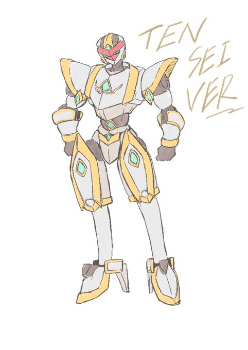 #一次創作 
ファンタジー系ロボ 