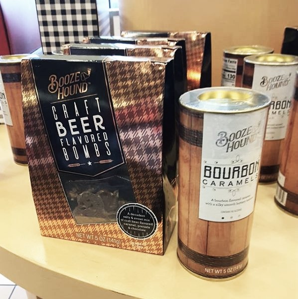 BoozeCollection's tweet photo. Temps are cooling, holiday excitement is starting to fill the air, and our holiday treats are selling out fast! 🌲🥧🥃 Grab what's left of our collection in-store at Macy's and Barnes &amp; Noble.

Photo from @BNmadisonwest in Madison, WI.

#BNmadisonwest #bnmidwest #BoozeHound https://t.co/YGyTA8EwjG