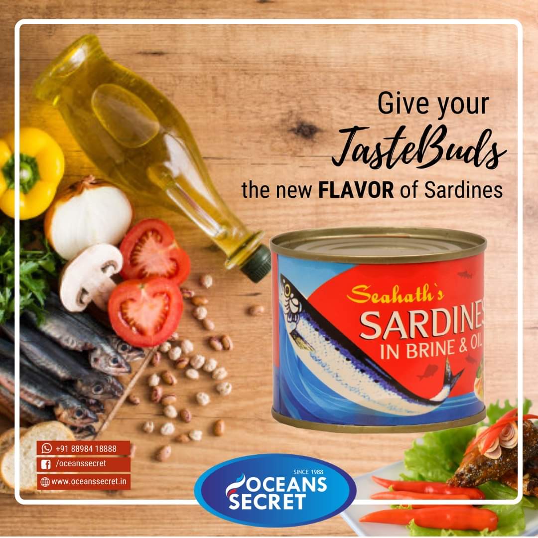 OceanssecretInd's tweet photo. Did you try it it?
#oceanssecret #bestsardines #seahathcanningcompany #oceanssecretfoodproducts #iceanssecretcannedsardines
#seahath #healthydiet #health #foodie #foodporn #fish #superfood #sardines #mackerel #chicken #protein #omega3 #dietplan #weightloss https://t.co/MzKS5d2Axh