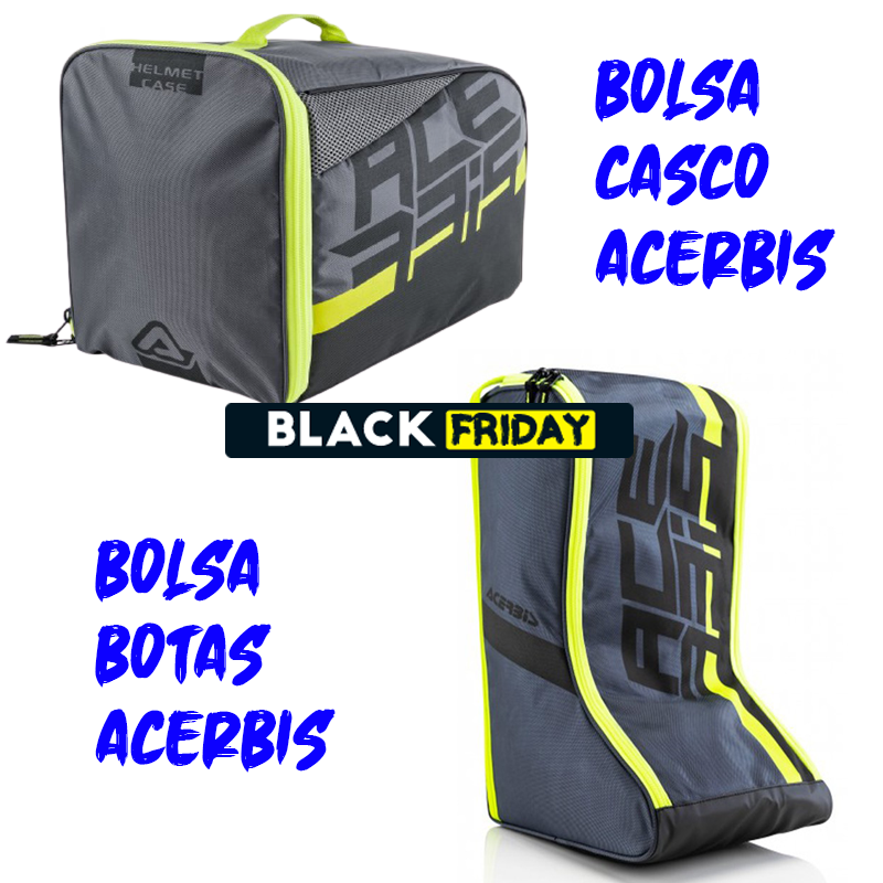 🔴BLACK FRIDAY BOLSAS ACERBIS🔴
¿Necesitas llevar tu casco o tus botas?
Ubricarmotos te da la solución gracias a #Acerbis

👉Bolsa casco: ubricarmotos.com/bolsas-y-alfor…

👉Bolsa bota: ubricarmotos.com/bolsas-y-alfor…