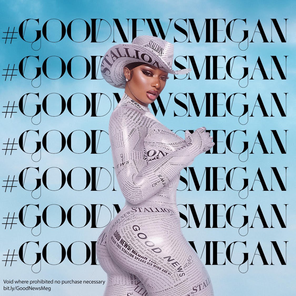 theestallion's tweet image. Hotties let’s celebrate the GRAMMY nominations and my new album!!! Drop your cashapp and #GoodNewsMegan to win some $$$
Stream Good News here: (megantheestallion.ffm.to/goodnews)