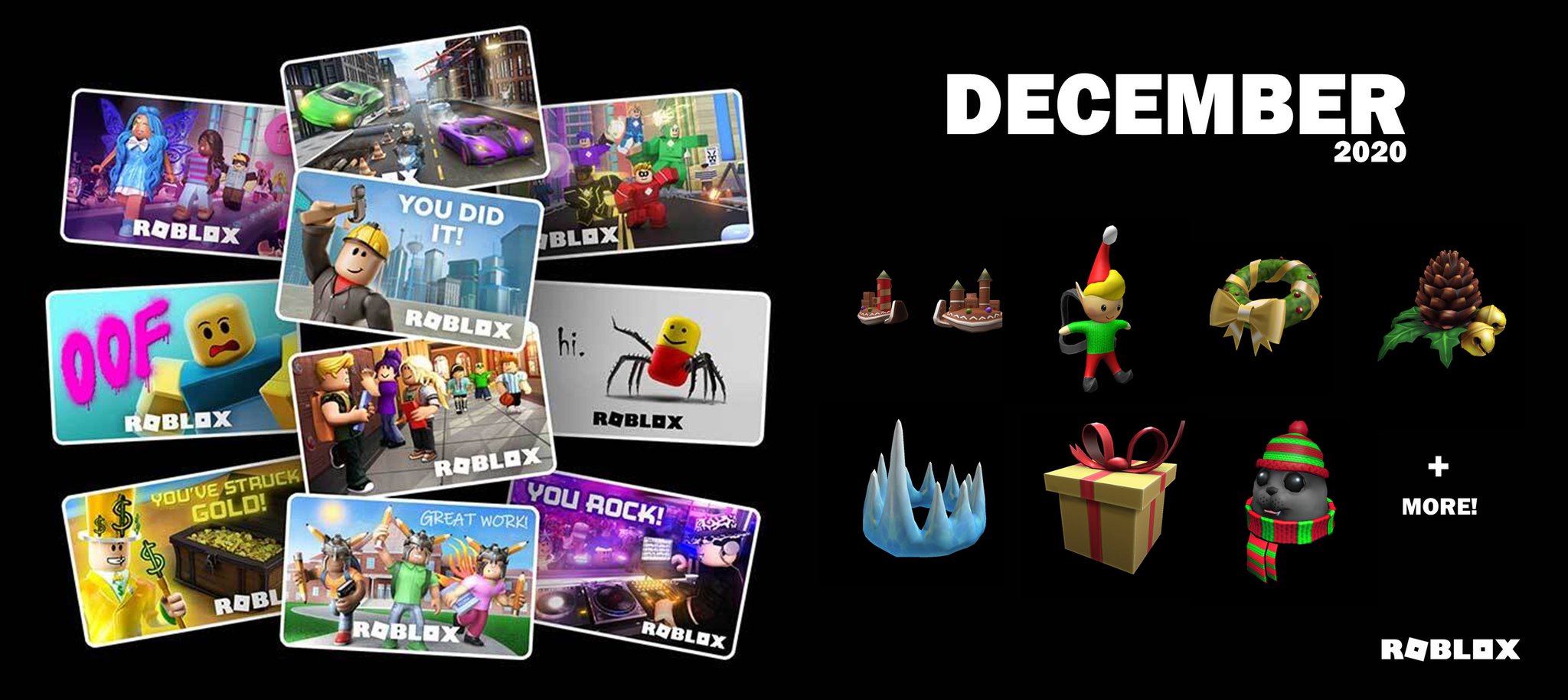 Bloxy News On Twitter The Roblox Gift Card Virtual Items And Their Corresponding Stores For December 2020 Are Now Available Check Them Out Here Https T Co 3hgwsy9bzb Purchase A Gift Card - roblox gift card item