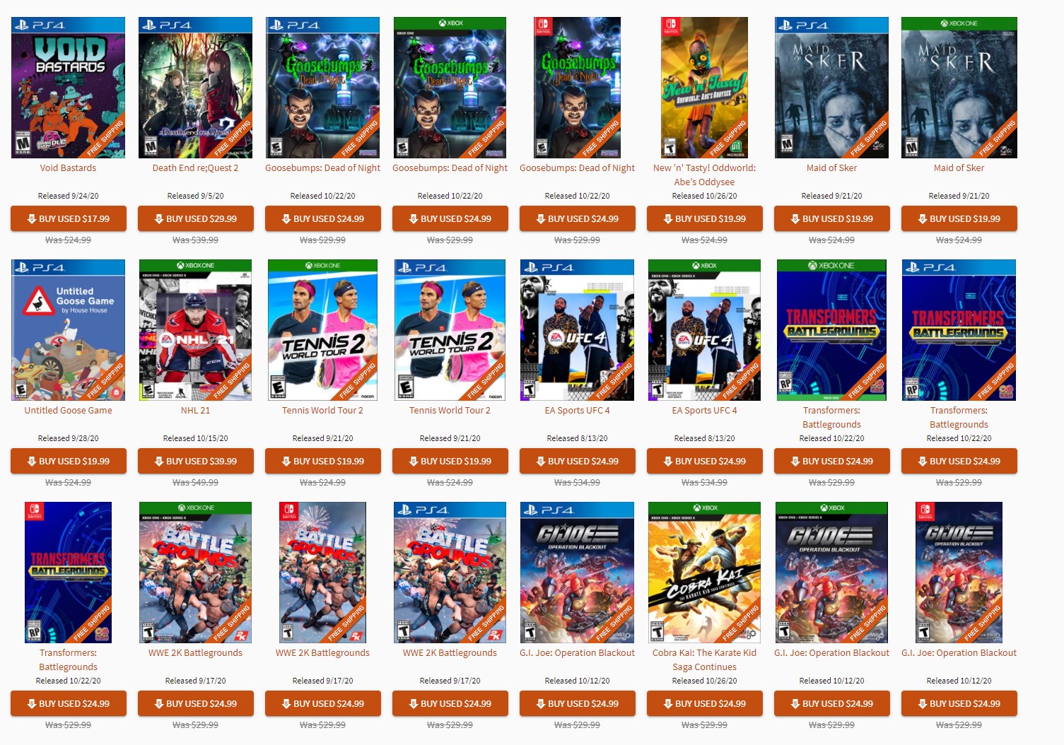 Wario64 on Twitter "GameFly Black Friday used game sale https//t.co