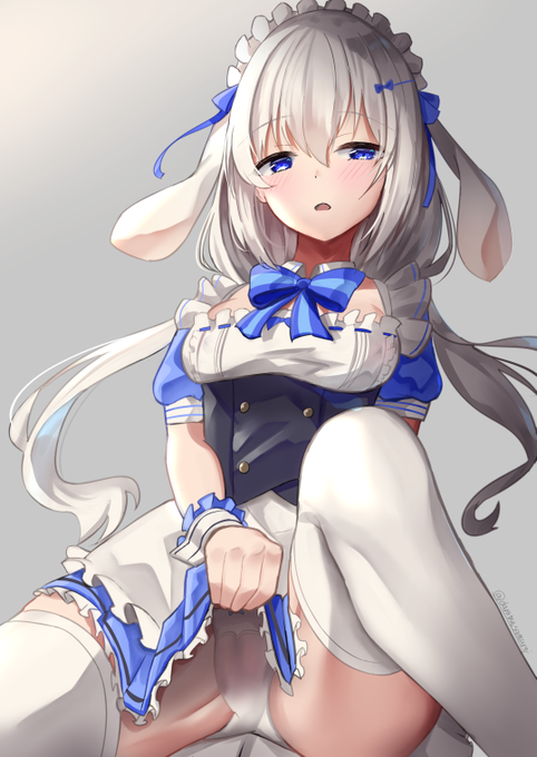 なの殿…なんとも可愛らしい給仕殿でござるなぁ

うまいキャプションが思いつかなかったでござる…
#天使のアトリエ 