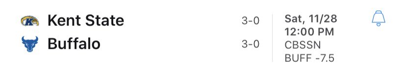 DougGulasy's tweet image. 7.5-point underdogs? That’s disrespect right there. Go get ‘em, @KentStFootball!  #BullCrap #MACtion 

(CC @jbhthesequel @WPXIAaronMartin @JamesBuechele @RunJoshRun @Chris_Gates)