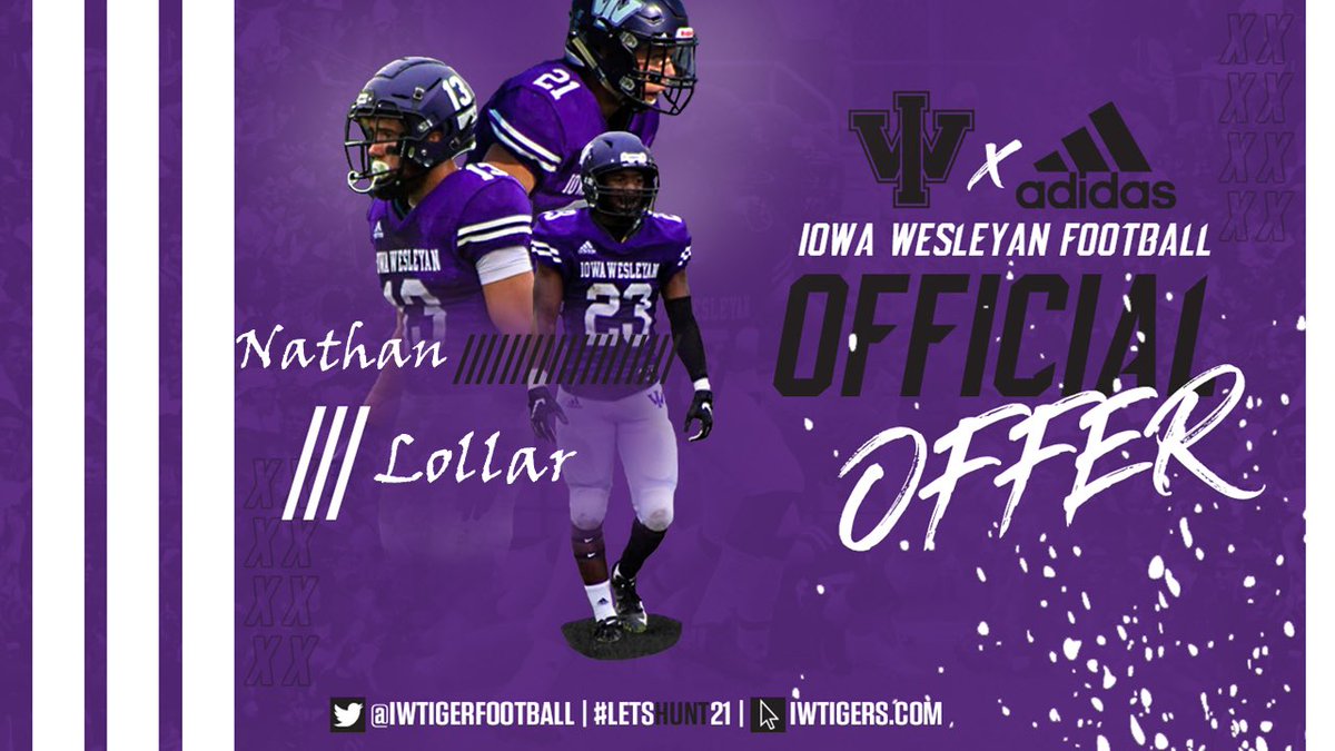 lollar_nathan's tweet photo. Humbled to receive an offer to play Iowa Wesleyan Football!
@CoachDaniels_IW 
@JaredDeVries95 
@bearcat38 
@TyFishe https://t.co/eaHHmB8EIA