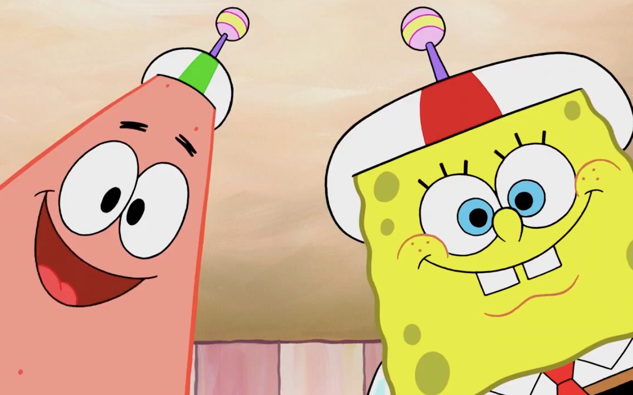 Lain お仕事募集中 スケブ スポンジボブ うわぁ また懐かしいキャラが いつの間にかベビーシッターから介護になってる T Co Baehundkxu Twitter