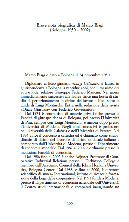 MicheTiraboschi's tweet photo. Il  24 novembre del 1950 nasceva a Bologna Marco Biagi. Oggi avrebbe compiuto 70 anni. Al link che segue, open access, il ricordo di una persona a me cara https://t.co/EabxOpEold https://t.co/kvDo3I4S2L