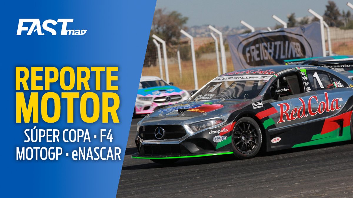 ¡El resumen del fin de semana!
Acompaña a @scuderiargz a repasar la acción de #MotoGP, la #ItalianF4 con sus latinoamericanos, @SuperCopaMex y la eNASCAR México --> https://t.co/8zwshtHgS7 https://t.co/YBowDjZfz2