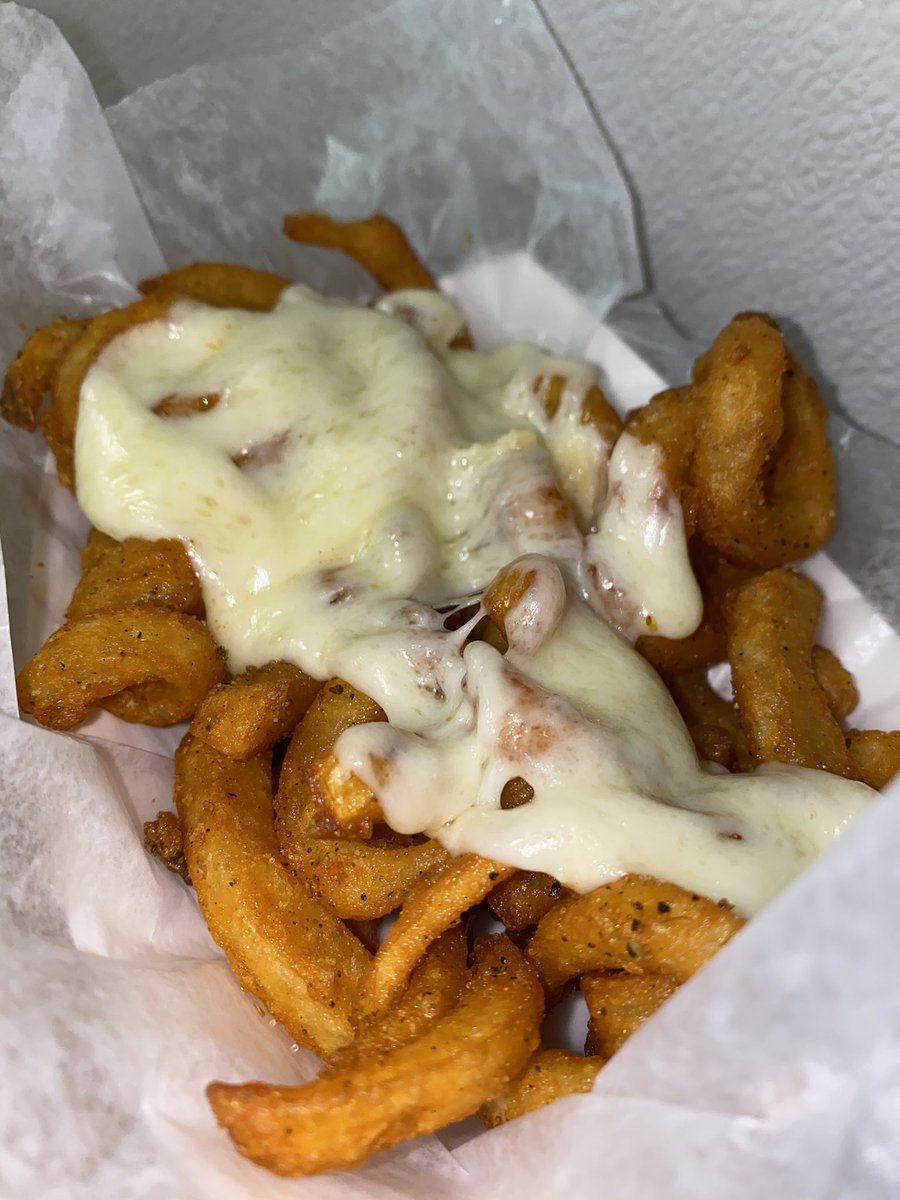 New Special!! Come by and try out new cheesy spicy spiral fries!🍟