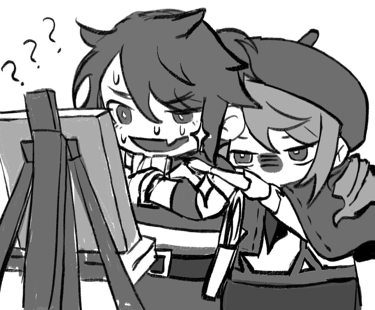 Quick doodle of EdLuca after asking who they shipped with for Luca LOL
Never really drew them together before o
Ok good night~