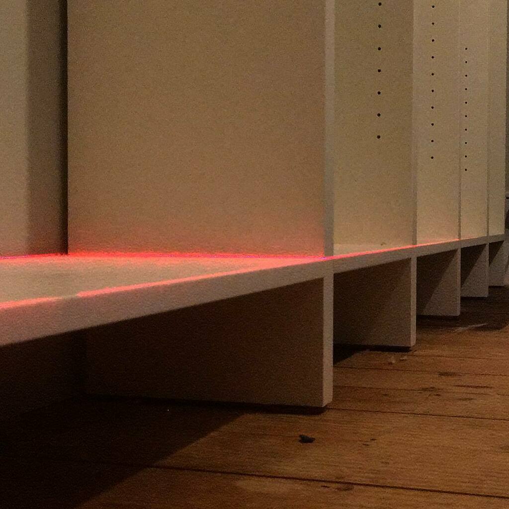 BearImp's tweet image. Laser level earning its keep this afternoon. Bespoke wardrobes &amp;amp; cupboard starting to go in. 
#bearimprovements #bearimp #wardrobes #cupboards #bespoke #storage #bedroom instagr.am/p/CH-2s87BpfT/