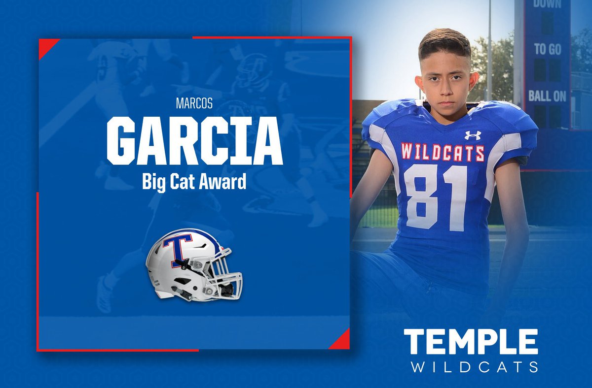 THS9thFootball's tweet photo. Here are you Freshman Blue award winners vs Belton @OttTempleISD @CoachStew_TTR @templewildcats https://t.co/k28627csud