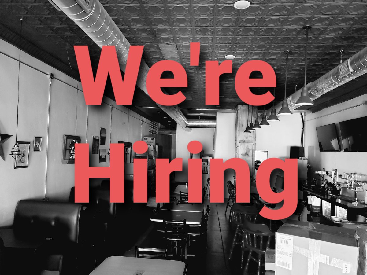 Texas1809's tweet photo. We are taking applications for line cooks, waitstaff, and shift managers! Download an application at https://t.co/wDIJPX0yWr or pick one up at 154 south 8th street in Slaton before 10am or 2-4pm this Friday - Monday! https://t.co/vEef7fsl98
