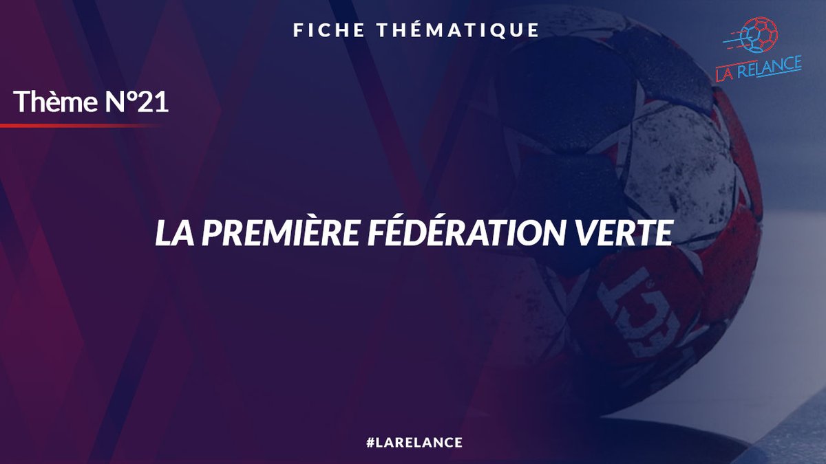 Le Handball ne peut déroger aux grands sujets environnementaux. Nous souhaitons être une Fédération engagée dans le dév. durable et l'écoresponsabilité. 

Nos actions👉cutt.ly/ThpmM2L
#LaRelance