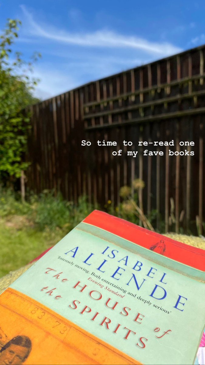 Thread of my year in books July 2020House of the Spirits - Isabel Allende (re-read)