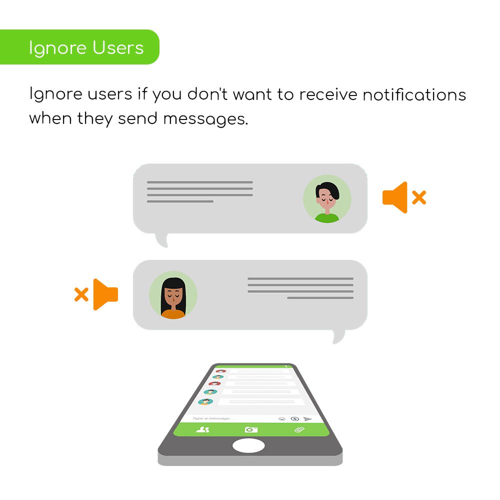 RumbleTalk's tweet image. If you need a quiet moment during a chat session, you can use the &quot;ignore&quot; button so private messages won&apos;t pop-up. 

buff.ly/2EJRQHh 

#ignoreuser #chatmoderation #adminrights #onlinechat