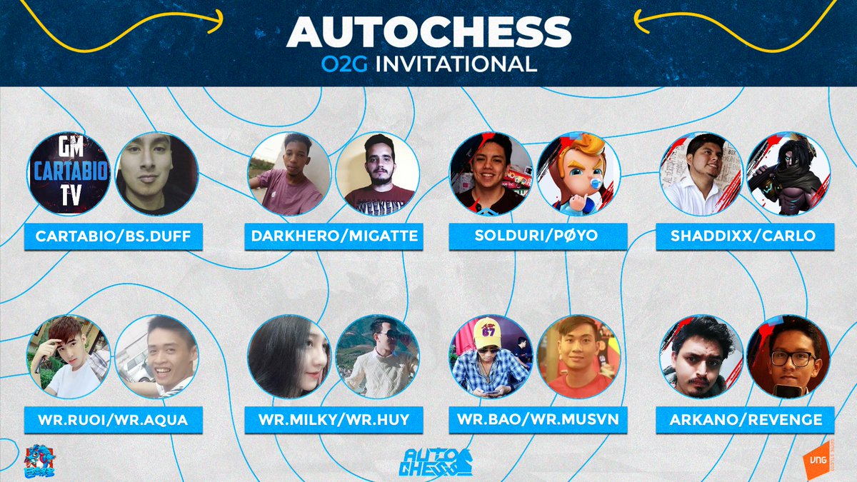 GamingOxygen's tweet photo. #O2GINVITATIONAL | #AUTOCHESS
¡Aqui tenemos a las 8 primeras parejas que lo daran todo para hacerse con la victoria! 🏆
Es un placer contar con vosotros en el evento, esperamos que disfruteis mucho.
¡SUERTE! 🍀 https://t.co/oJ9tMBBPjC