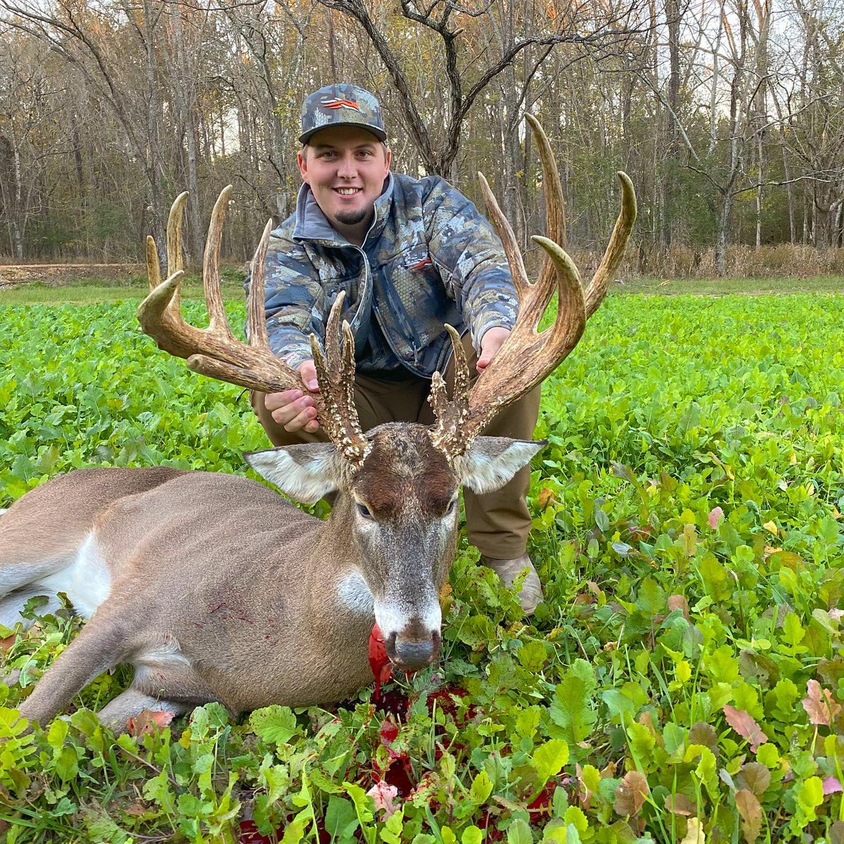 BrockBaker54's tweet photo. 221” 17 point that I got to harvest yesterday what an awesome opportunity! #Thankful #Blessed https://t.co/5RKqr5N02H