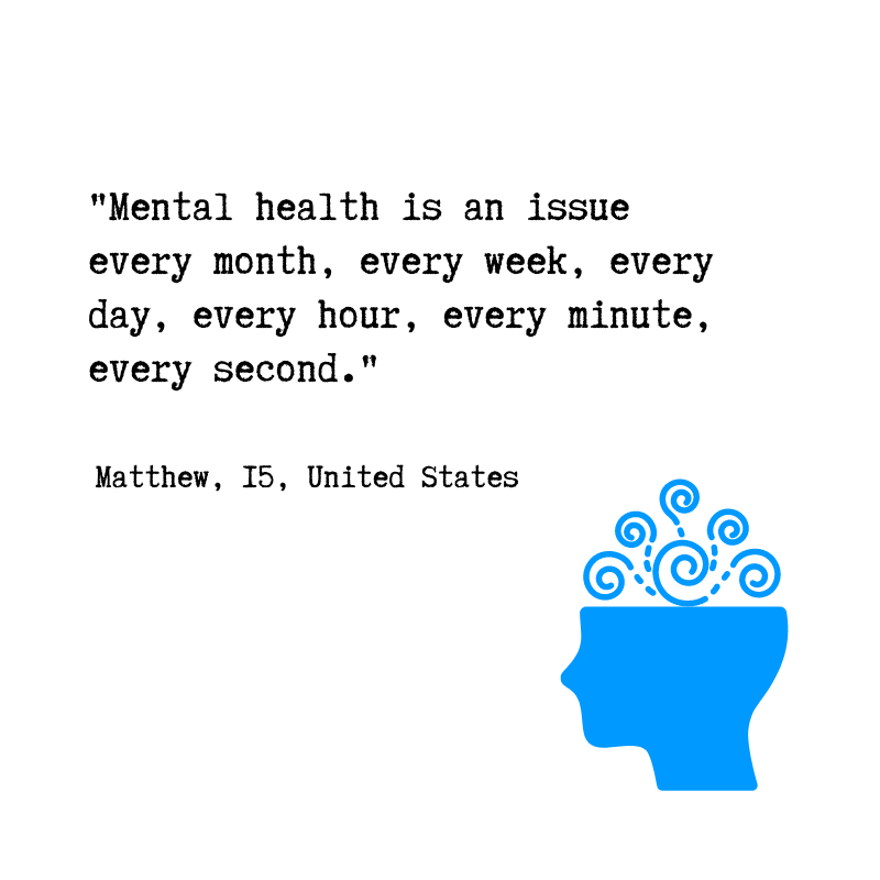 UNICEF's tweet photo. Mental health is a part of life — for ALL of us.

What are your top tips for taking care of your wellbeing? ⁣⁣

From @voicesofyouth - our community for youth, by youth. https://t.co/qMyOiyR1HT