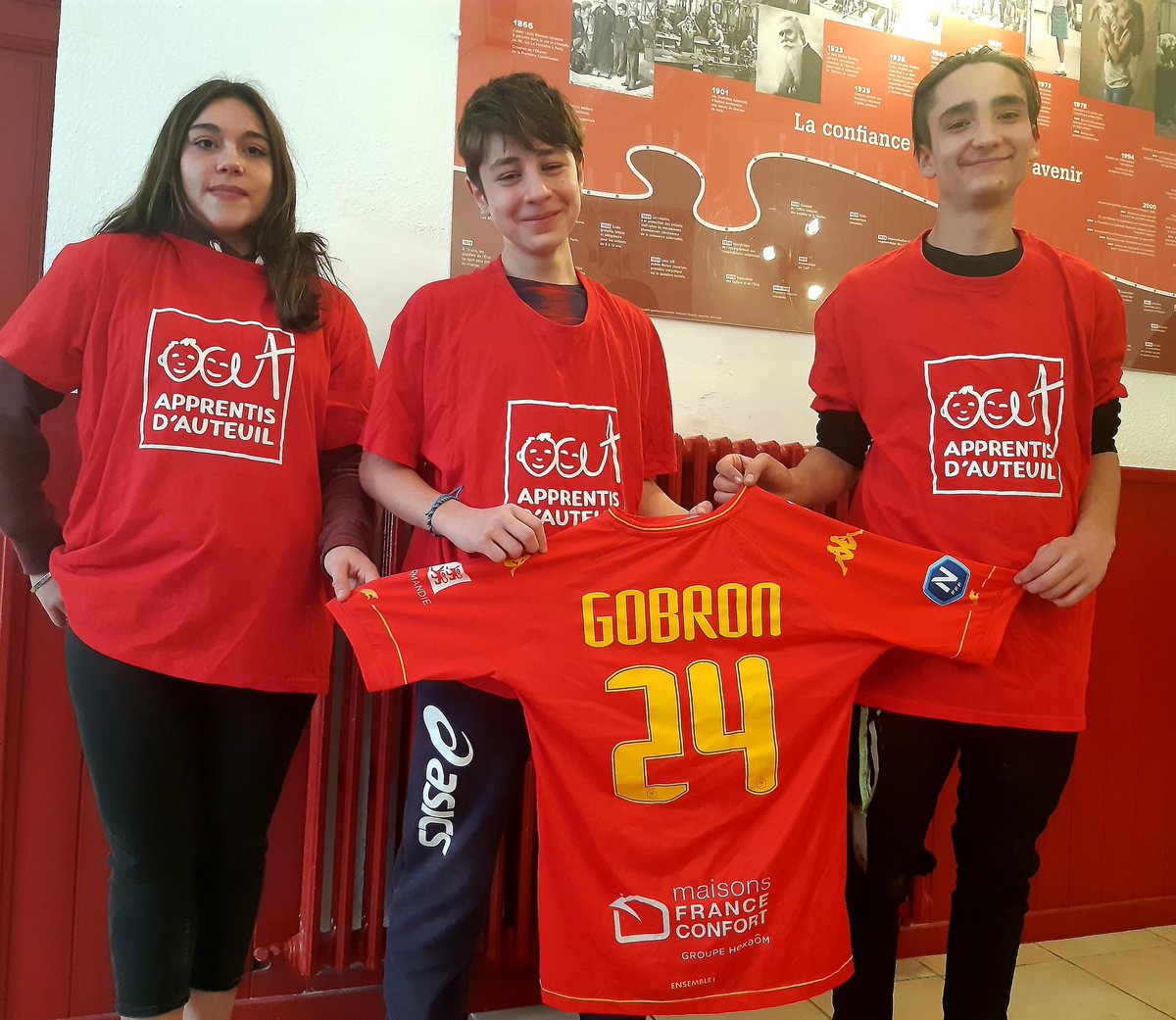 Merci <a href="/JordanGobron/">Gobron Jordan</a> pour ce don maillot <a href="/QRM/">QRM 🐆</a> en soutien à notre AESI #Sénégal2021 !