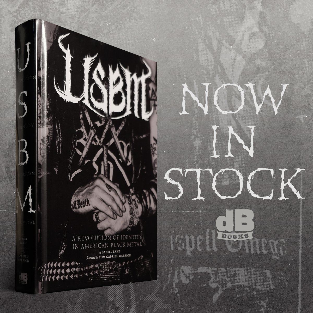 dbmagazine's tweet photo. "USBM" is now in stock! To celebrate, we've released our second and final book excerpt, this time focusing on the early days of American black metal cult legends Profanatica. Read it here. https://t.co/KsKBFuxJRD #USBM #USBMbook #Profanatica #blackmetal https://t.co/zomfiMuSTU