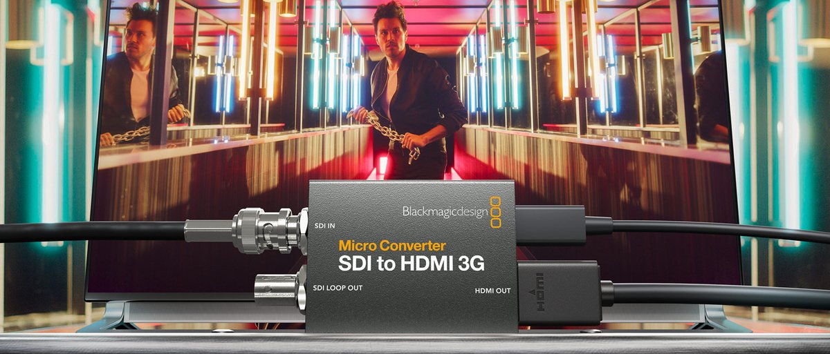 SonirisSystem's tweet image. Nouveaux modèles de Micro Converter 3G @Blackmagic_BMD en stock ✅ sur notre store 👉 soniris.com