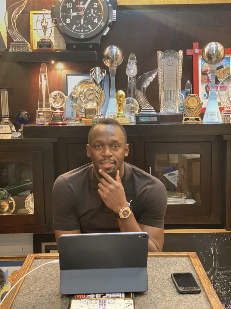 usainbolt's tweet photo. Don’t adapt to the energy in the room.
Influence the energy in the room even if it’s online #tuesdaymood https://t.co/PXNBmXZtqi